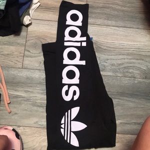 Black adidas leggings